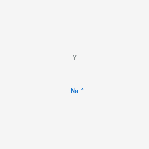 molecular formula NaY B14678382 Sodium;yttrium CAS No. 37294-97-6