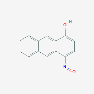 molecular formula C14H9NO2 B14678394 4-Nitrosoanthracen-1-ol CAS No. 31619-42-8