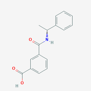 B1467840 R-N-(1-Phenylethyl)-isophthalamic acid CAS No. 911788-42-6