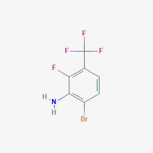 6-Bromo-2-fluoro-3-(trifluoromethyl)aniline