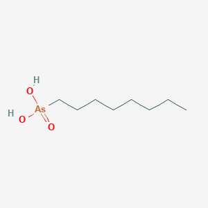 molecular formula C8H19AsO3 B14678418 Octylarsonic acid CAS No. 35331-32-9