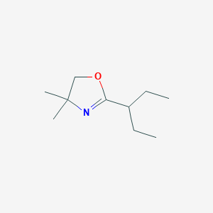 4,4-Dimethyl-2-(pentan-3-yl)-4,5-dihydro-1,3-oxazole