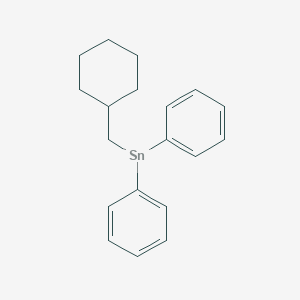 molecular formula C19H23Sn B14678462 CID 78062755 