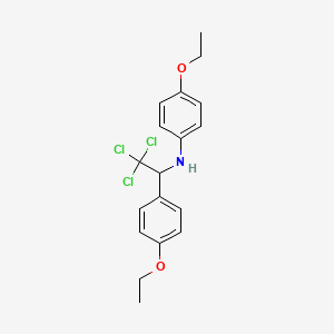 4-ethoxy-N-[2,2,2-trichloro-1-(4-ethoxyphenyl)ethyl]aniline