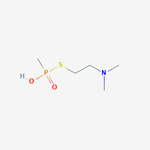 2-Dimethylaminoethylsulfanyl(methyl)phosphinic acid