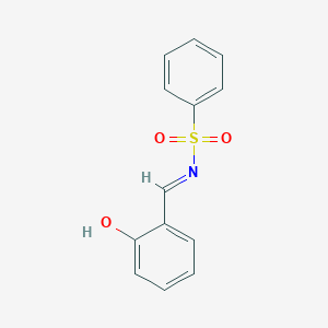 (NE)-N-[(2-hydroxyphenyl)methylidene]benzenesulfonamide