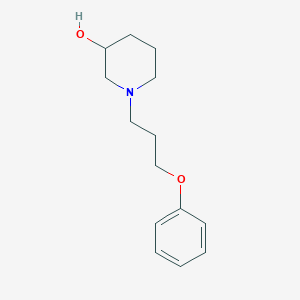 1-(3-Phenoxypropyl)piperidin-3-ol