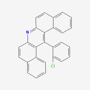 Dibenzo(a,j)acridine, 14-(2-chlorophenyl)-