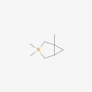 1,3,3-Trimethyl-3-silabicyclo[3.1.0]hexane