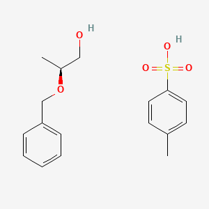 4-methylbenzenesulfonic acid;(2S)-2-phenylmethoxypropan-1-ol