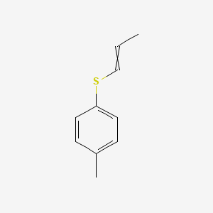 1-Methyl-4-[(prop-1-en-1-yl)sulfanyl]benzene