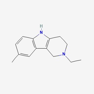 2-ethyl-8-methyl-2,3,4,5-tetrahydro-1H-pyrido[4,3-b]indole