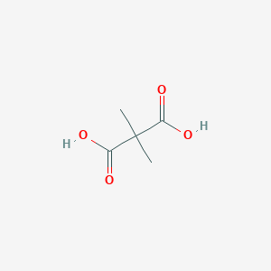 molecular formula C5H8O4 B146787 二甲基丙二酸 CAS No. 595-46-0