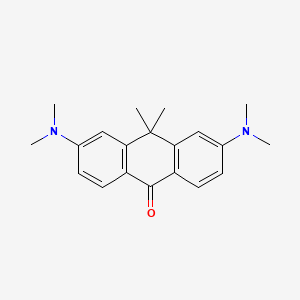 3,6-Bis(dimethylamino)-10,10-dimethylanthrone