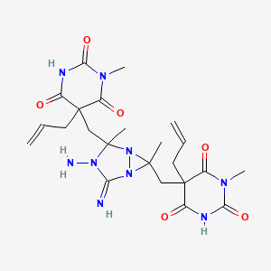 N,N'-Bis(1-methyl-5-allyl-5-propylidenebarbituryl)diaminoguanidine hydrochloride