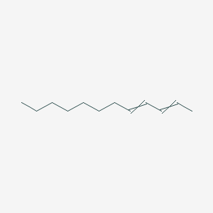 molecular formula C12H22 B14678785 8,10-Dodecadiene CAS No. 35280-32-1