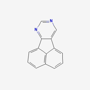 molecular formula C14H8N2 B14678854 Acenaphtho(1,2-d)pyrimidine CAS No. 34773-09-6