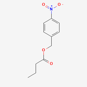 molecular formula C11H13NO4 B14678861 p-Nitrobenzyl butyrate CAS No. 35300-54-0