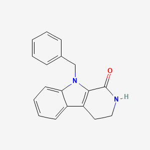 9-Benzyl-2,3,4,9-tetrahydro-1H-beta-carbolin-1-one