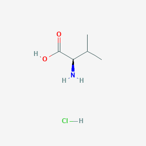 molecular formula C5H12ClNO2 B14678894 D-Valine, hydrochloride CAS No. 31320-20-4