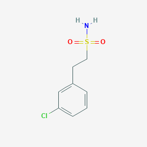 molecular formula C8H10ClNO2S B1467898 2-(3-Chlorophenyl)ethane-1-sulfonamide CAS No. 919353-98-3