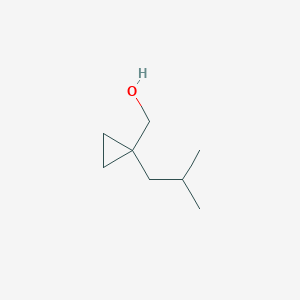 molecular formula C8H16O B1467899 [1-(2-Methylpropyl)cyclopropyl]methanol CAS No. 1480105-32-5