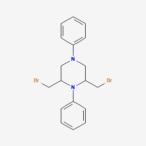 2,6-Bis(bromomethyl)-1,4-diphenylpiperazine