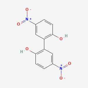 2-(2-Hydroxy-5-nitrophenyl)-4-nitrophenol