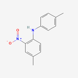 molecular formula C14H14N2O2 B14679095 4-Methyl-n-(4-methylphenyl)-2-nitroaniline CAS No. 31438-18-3