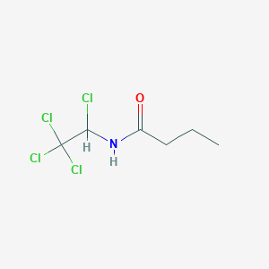 N-(1,2,2,2-Tetrachloroethyl)butanamide