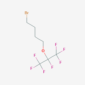 1-Bromo-4-[(1,1,1,2,3,3,3-heptafluoropropan-2-yl)oxy]butane