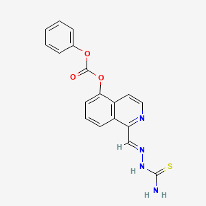 5-Phenoxycarbonyloxy-1-formylisoquinoline thiosemicarbazone