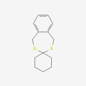 1,5-Dihydrospiro[2,4-benzodithiepine-3,1'-cyclohexane]