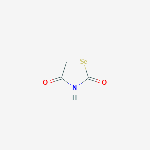 molecular formula C3H3NO2Se B14679248 2,4-Selenazolidinedione CAS No. 39683-51-7