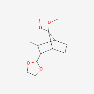 2-(2-Dioxolanyl)-3-methyl-7,7-dimethoxynorbornane