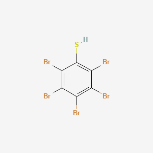 2,3,4,5,6-Pentabromobenzene-1-thiol