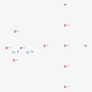 molecular formula La2O9W2-12 B14679304 Lanthanum tungsten oxide CAS No. 37382-36-8