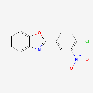 Benzoxazole, 2-(4-chloro-3-nitrophenyl)-