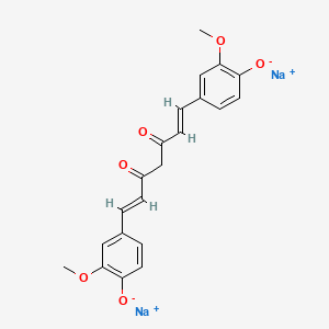 1,7-Bis(4-hydroxy-3-methoxyphenyl)-1,6-heptadiene-3,5-dione disodium salt