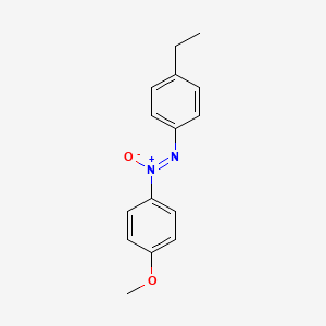 1-Ethyl-4-[(Z)-(4-methoxyphenyl)-ONN-azoxy]benzene