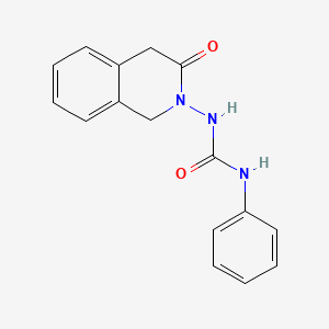 Urea, 1-(3-oxo-1,2,3,4-tetrahydroisoquinolin-2-yl)-3-phenyl-