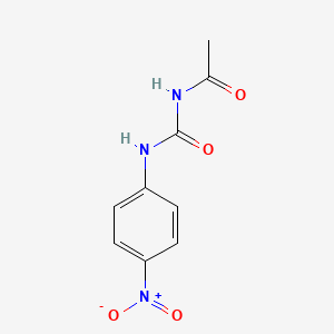 N-[(4-Nitrophenyl)carbamoyl]acetamide