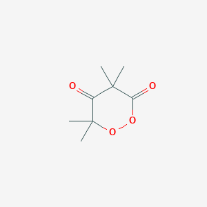 4,4,6,6-Tetramethyl-1,2-dioxane-3,5-dione