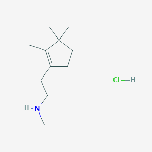 N,2,3,3-Tetramethyl-1-cyclopentene-1-ethanamine hydrochloride