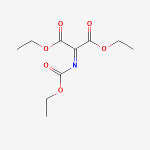 molecular formula C10H15NO6 B14679455 Diethyl [(ethoxycarbonyl)imino]propanedioate CAS No. 36106-23-7