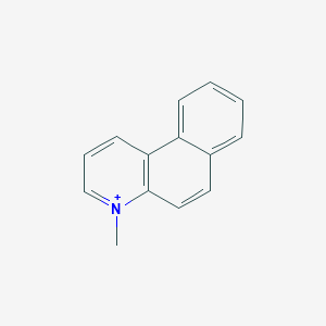 Benzo[f]quinolinium, 4-methyl-