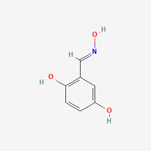 molecular formula C7H7NO3 B14679575 Gentisaldehyde, oxime 