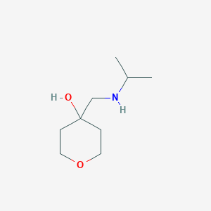 4-{[(Propan-2-yl)amino]methyl}oxan-4-ol