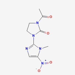 1-Acetyl-3-(1-methyl-5-nitroimidazol-2-yl)imidazolidin-2-one