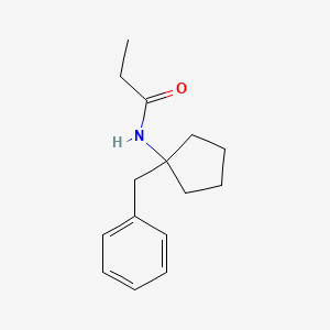 N-(1-Benzylcyclopentyl)propanamide